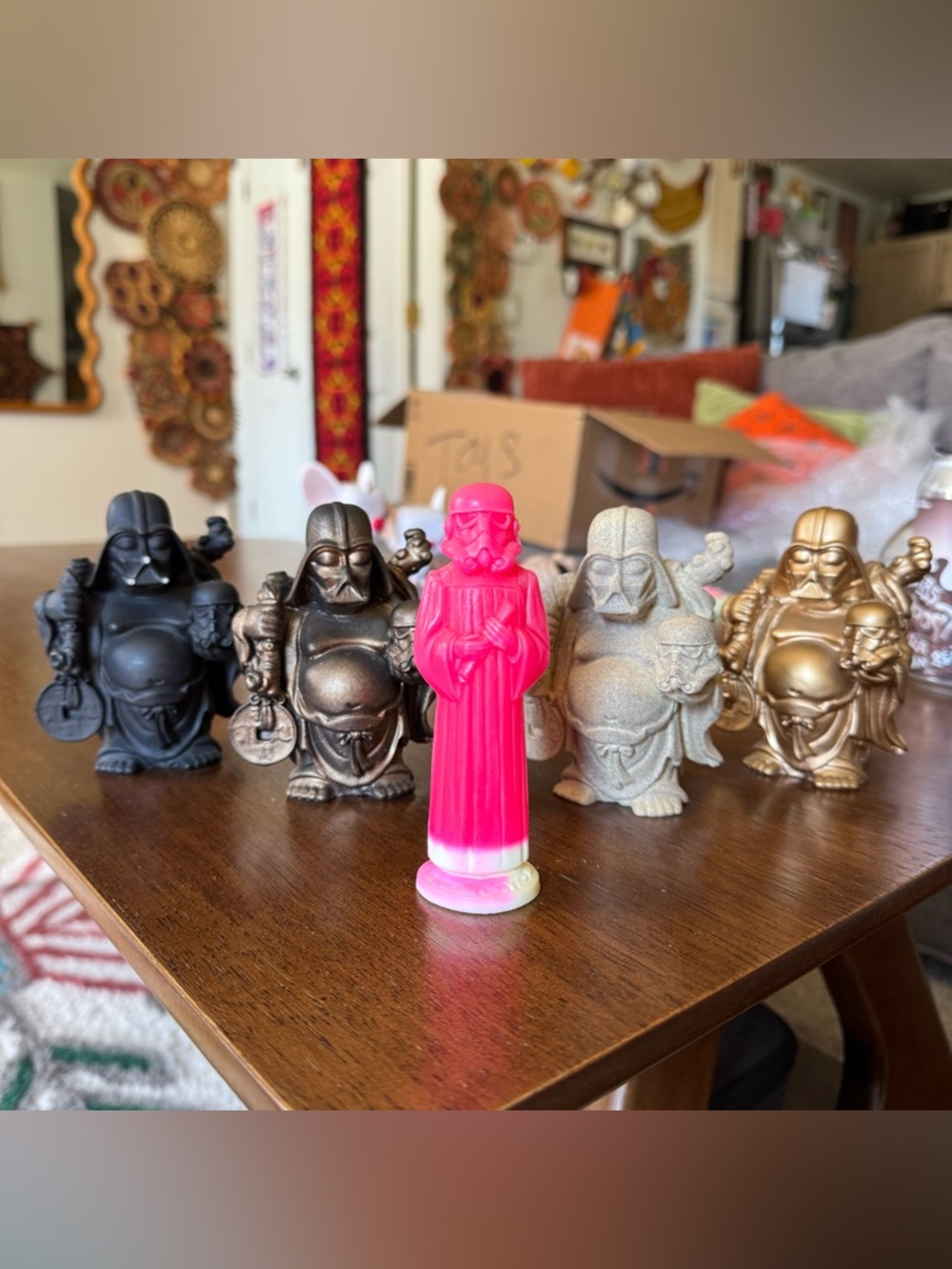 Random Skull productions toy art figure lot